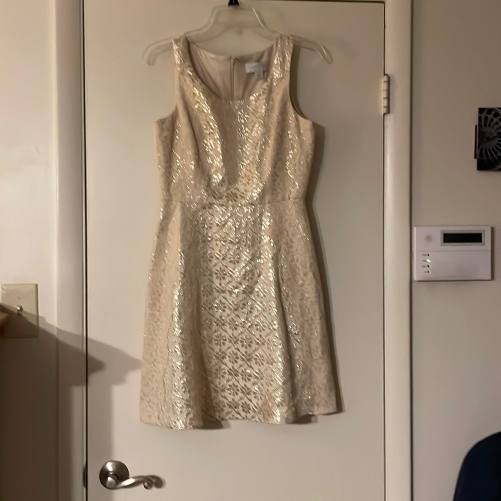 Junior cream dress, worn once